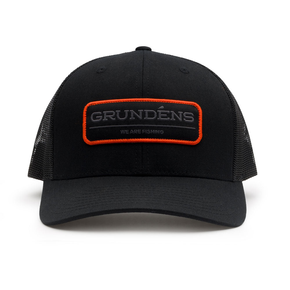 Grundéns We Are Fishing Trucker, Solid Black