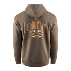 Grundéns Displacement DWR Logo Anchor huppari, Otter Heather