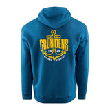 Grundéns Displacement DWR Logo Anchor huppari, Navy Heather