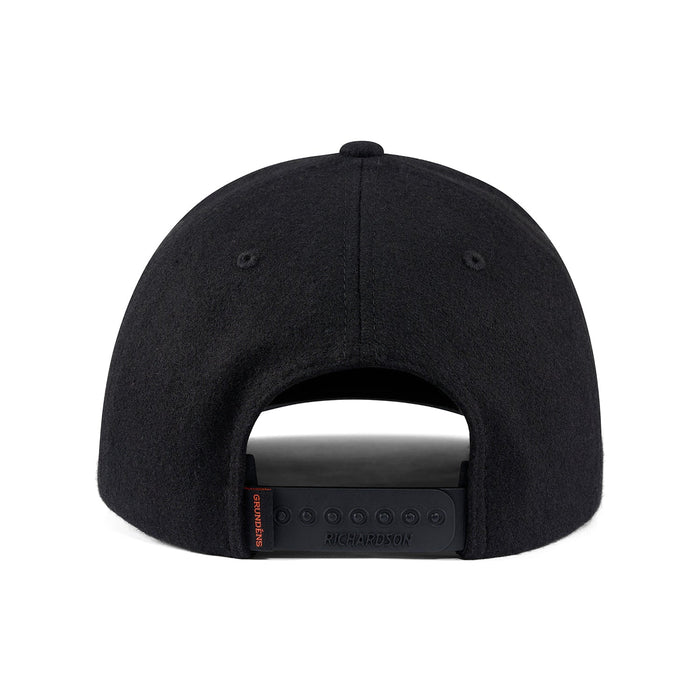 Grundens Logo Anchor Wool Trucker Lippis