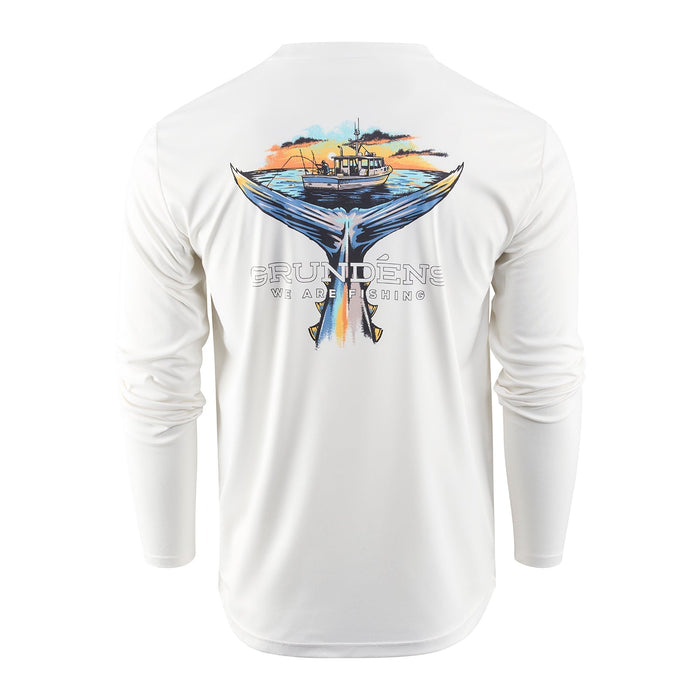 Grundens Tuna Tailscape LS tekninen paita
