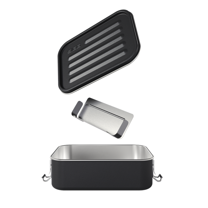 SIGG GEMSTONE BOX TERÄKSINEN EVÄSRASIA - OBSIDIAN