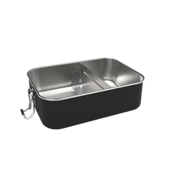 SIGG Gemstone Box teräksinen eväsrasia - Obsidian
