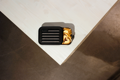 SIGG Gemstone Box teräksinen eväsrasia - Obsidian