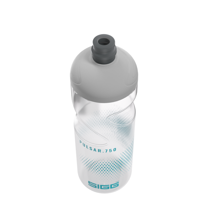 SIGG Pulsar urheilupullo Transparent Aqua 0.75L