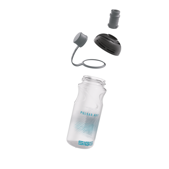 SIGG Pulsar urheilupullo Transparent Aqua 0.6L