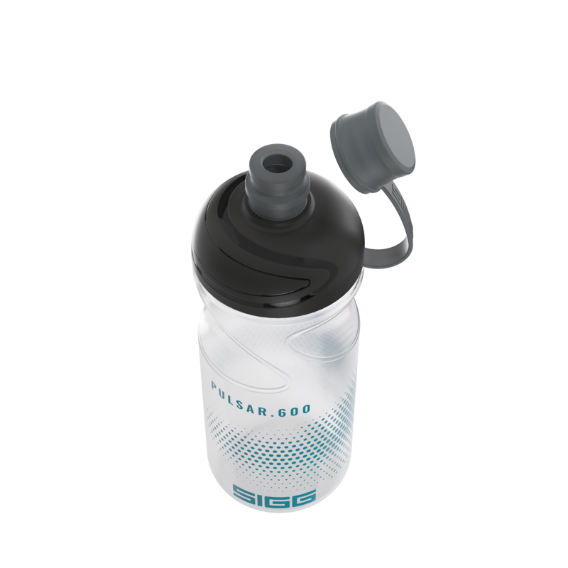 SIGG Pulsar urheilupullo Transparent Aqua 0,6 L