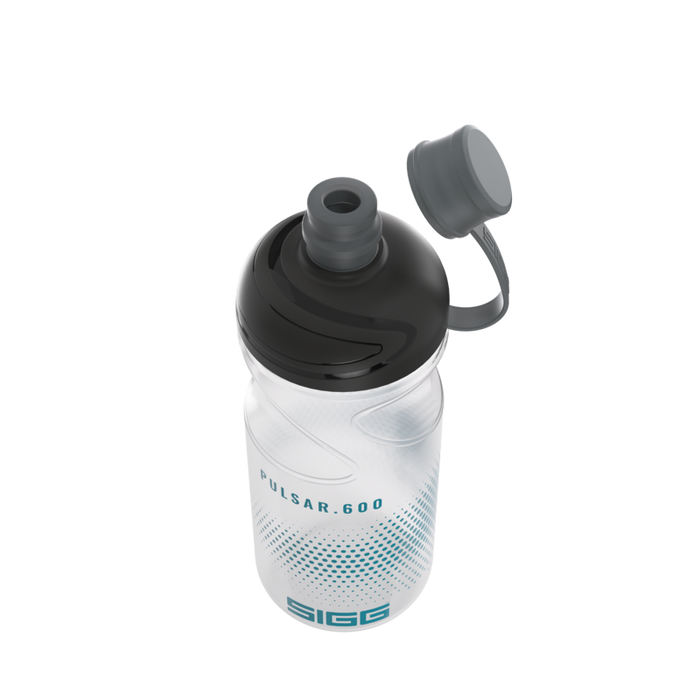 SIGG Pulsar urheilupullo Transparent Aqua 0.6L