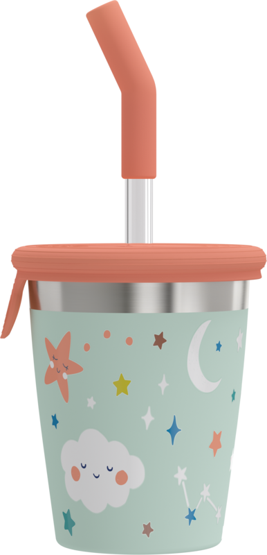 SIGG Kids Straw Cup - children's straw cup Unistar 0.35L