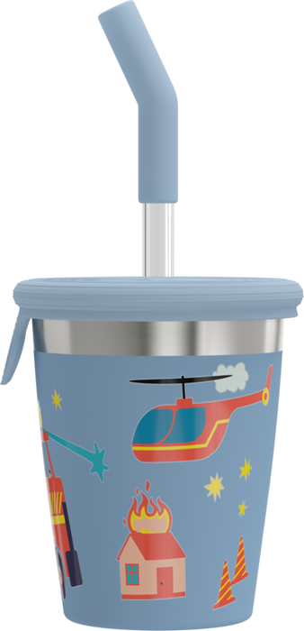 SIGG Kids Straw Cup - lasten pillimuki Pompier 0.35L