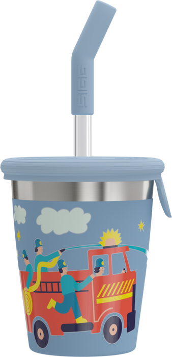 SIGG Kids Straw Cup - lasten pillimuki Pompier 0.35L