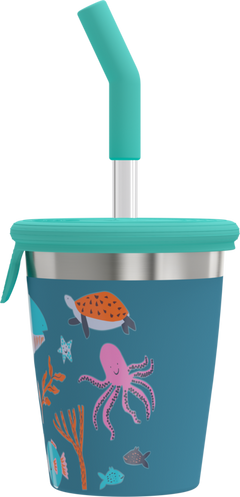SIGG Kids Straw Cup - lasten pillimuki sininen 0,35 L