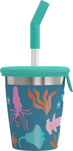 SIGG Kids Straw Cup - lasten pillimuki sininen 0,35 L