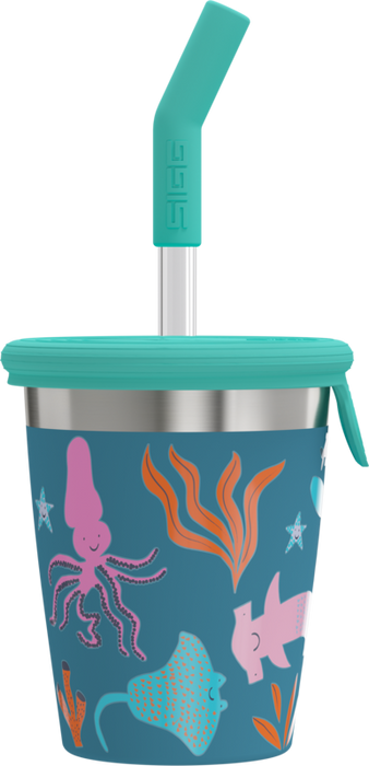 SIGG Kids Straw Cup - lasten pillimuki sininen 0.35L