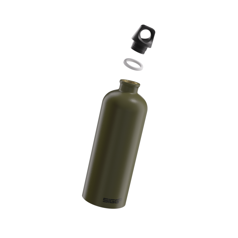 SIGG TRAVELLER DRINKING BOTTLE ROASTED GREEN 1.0 L