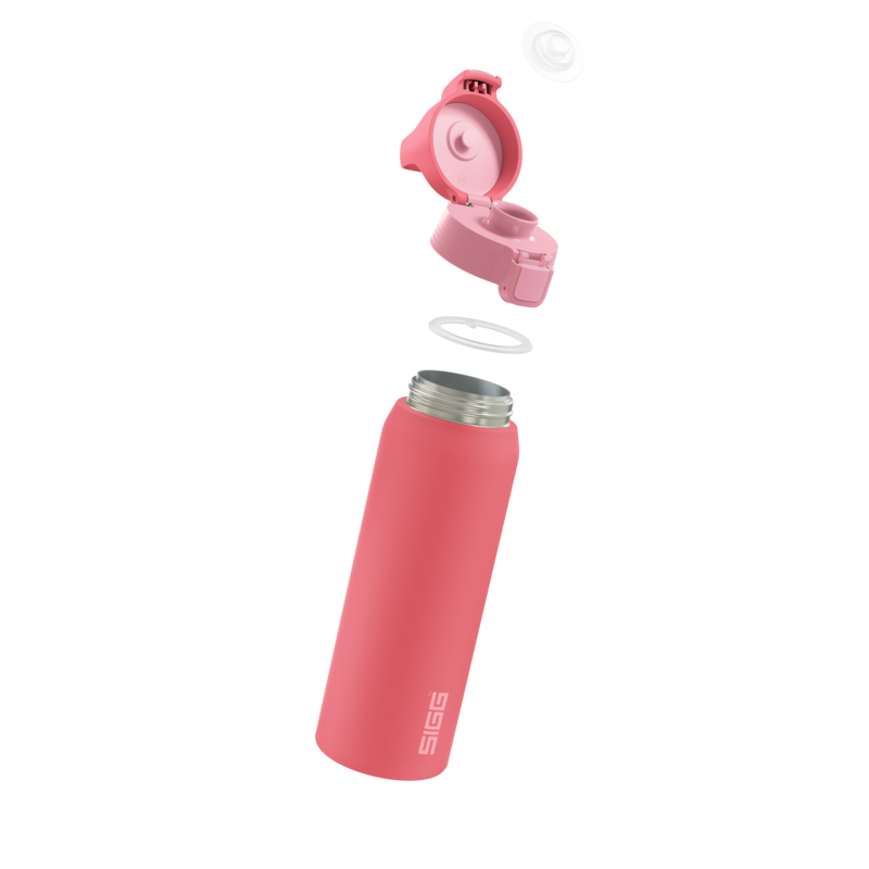 SIGG Shield Therm One teräksinen juomapullo Ruby 0,75 L