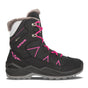 black/fuchsia