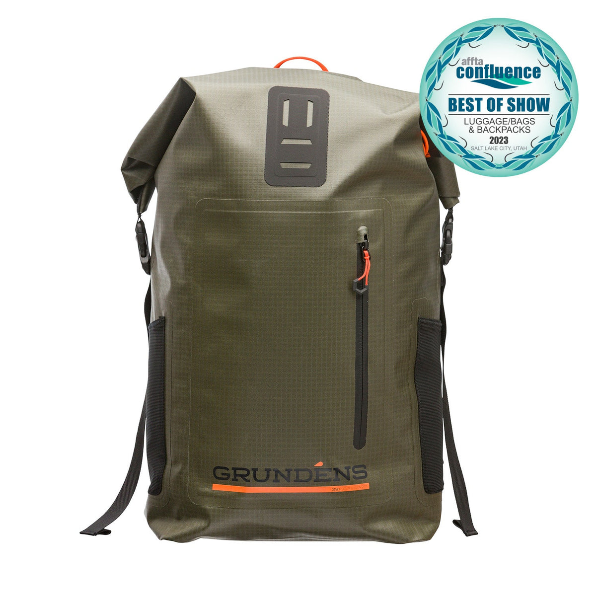Grundéns Wayward WaterproofRoll Top reppu 38L, Deep Depths