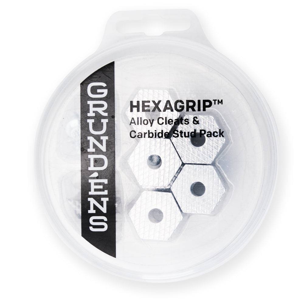 Grundéns HEXAGRIP™ Alloy Cleat & Carbide Stud Puck Pack