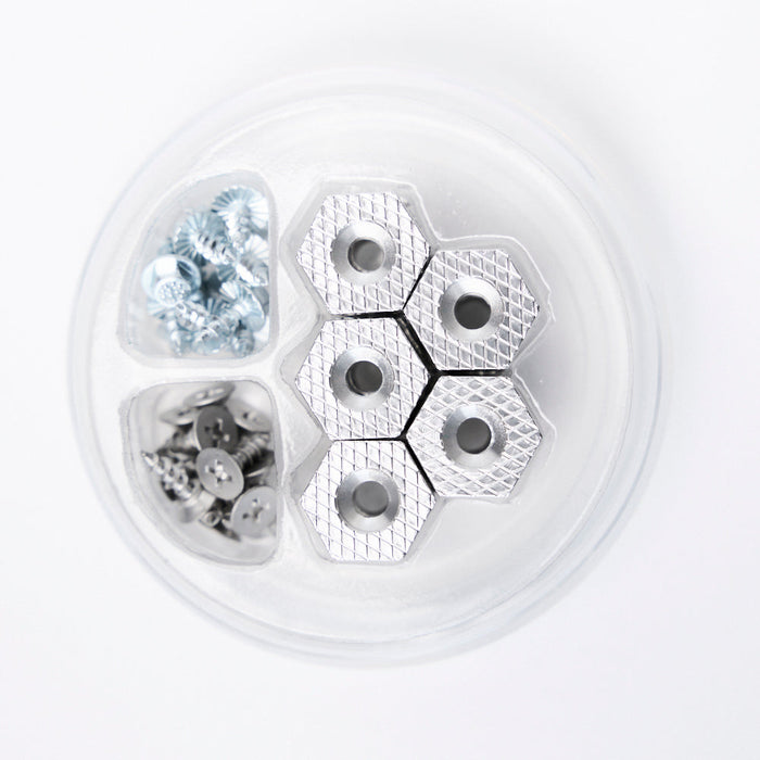 HEXAGRIP™ Alloy Cleat &amp; Carbide Stud Puck Pack