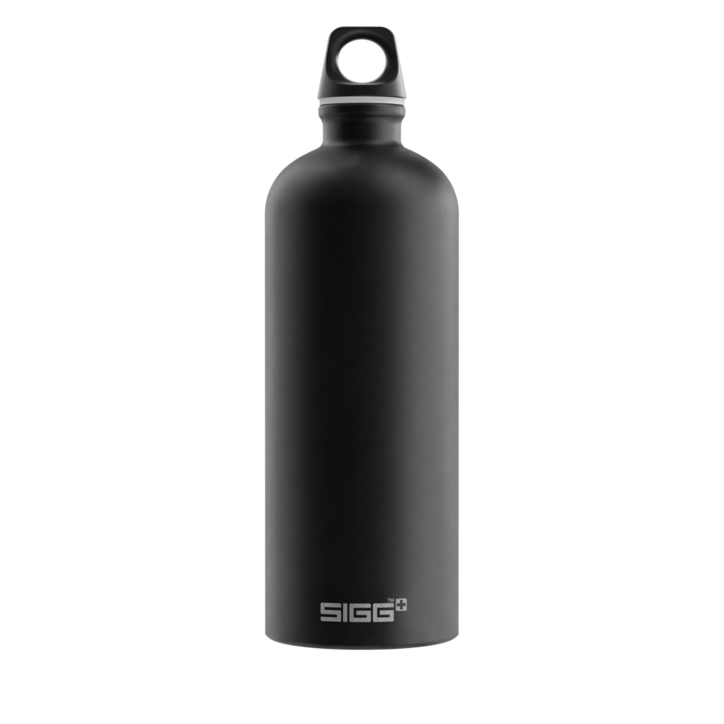SIGG TRAVELLER DRINKING BOTTLE BLACK TOUCH 1.0 L