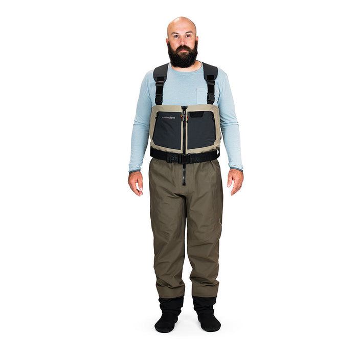 Men's Zip Front Boundary Stockingfoot Wader