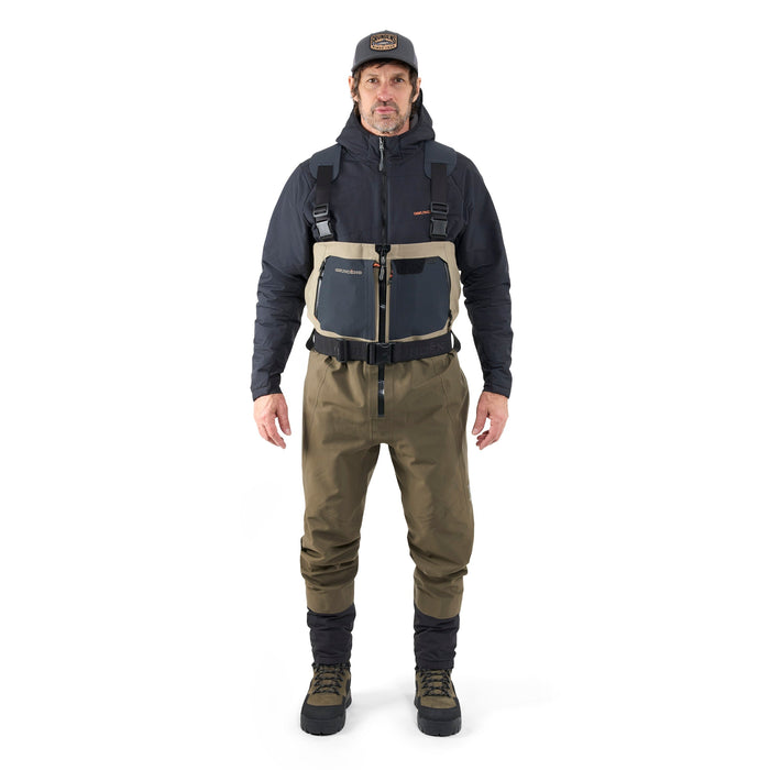 Men's Zip Front Boundary Stockingfoot Wader