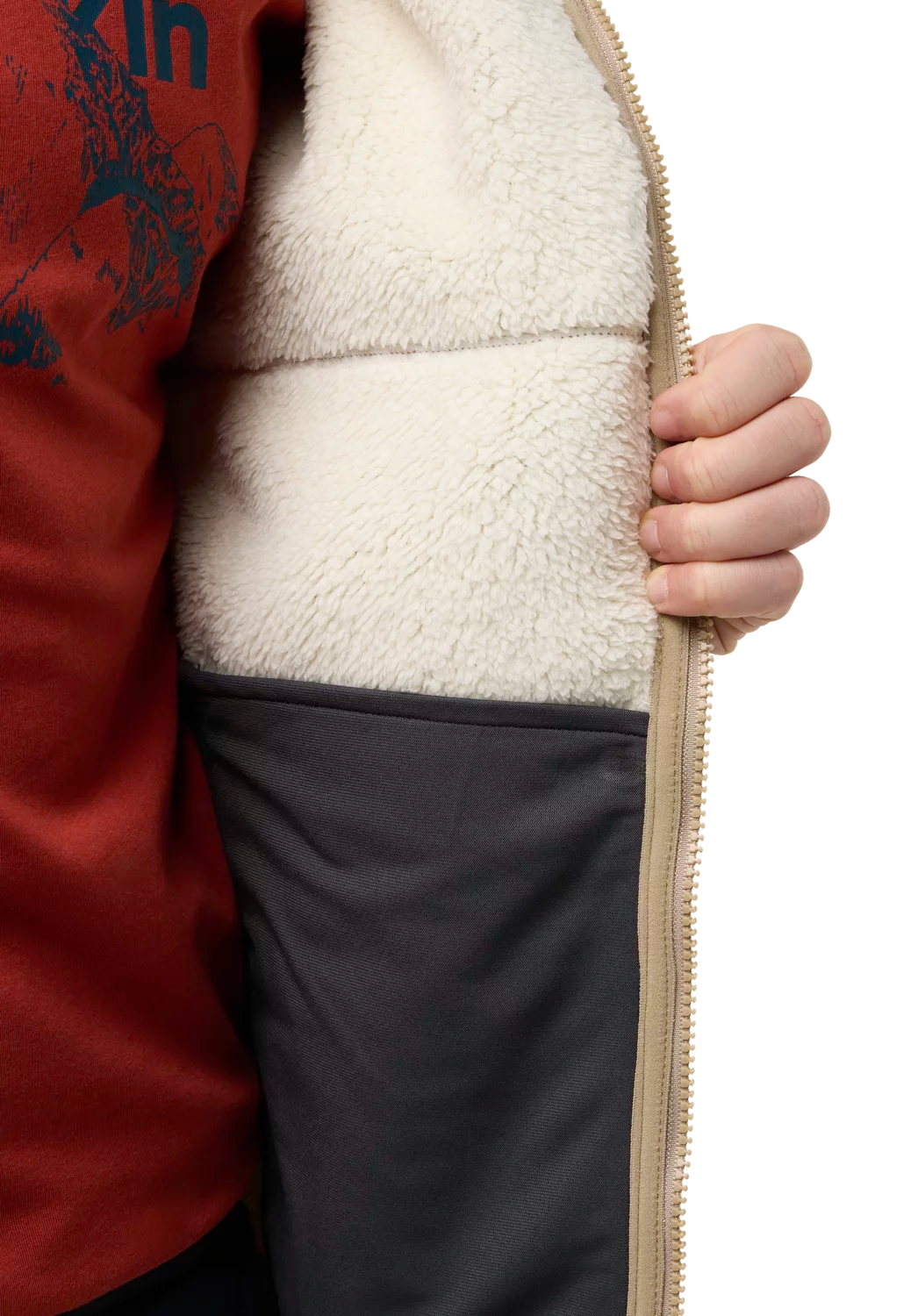 Jack Wolfskin Miesten Kaminfeuer fleecetakki