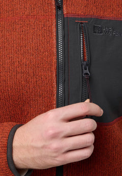 Jack Wolfskin Miesten Kaminfeuer fleecetakki
