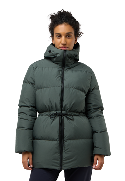 Jack Wolfskin Naisten Kirschallee untuvatakki, slate green