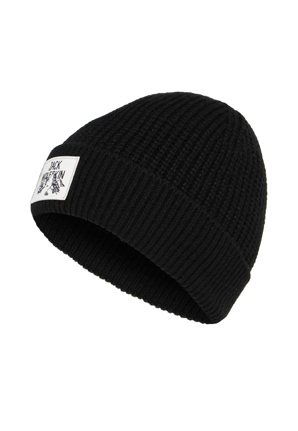 Jack Wolfskin Badge Beanie pipo, black
