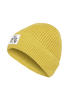 Jack Wolfskin Badge Beanie pipo, mustard