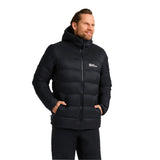 Jack Wolfskin Miesten Nebelhorn Down Hoody untuvatakki, black