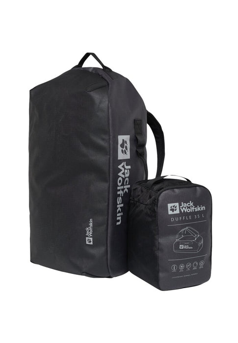 JACK WOLFSKIN ALL-IN DUFFLE 35 – SELÄSSÄ KANNETTAVA MATKALAUKKU