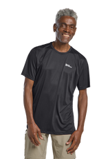 Jack Wolfskin Miesten Tech t-paita, phantom
