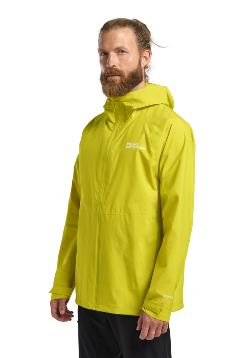 Jack Wolfskin Miesten Prelight 2,5 L vedenpitävä takki, chartreuse