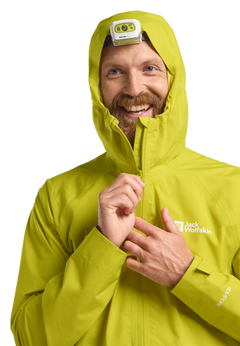 Jack Wolfskin Miesten Prelight 2,5 L vedenpitävä takki