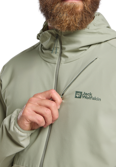 Jack Wolfskin Miesten Prelight Trail hupullinen takki
