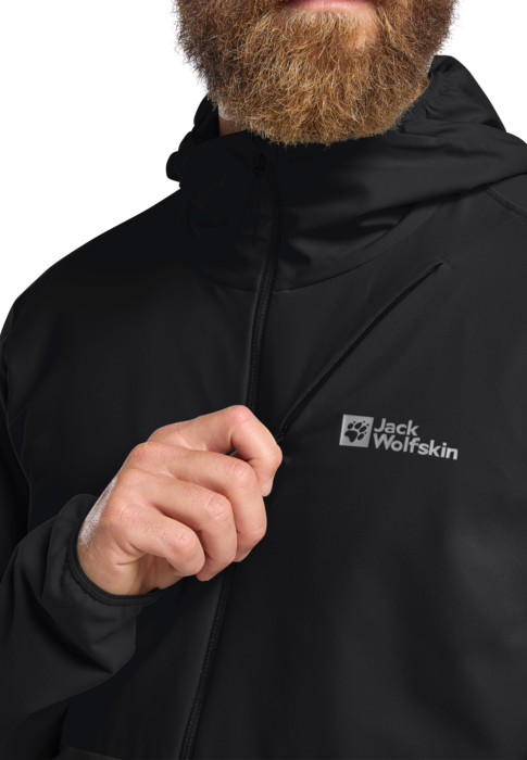 Jack Wolfskin Miesten Prelight Trail hupullinen takki
