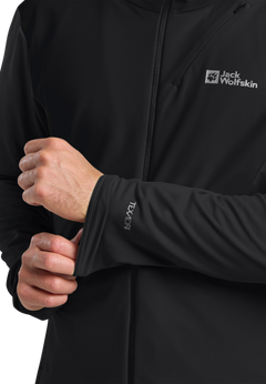 Jack Wolfskin Miesten Prelight Trail hupullinen takki
