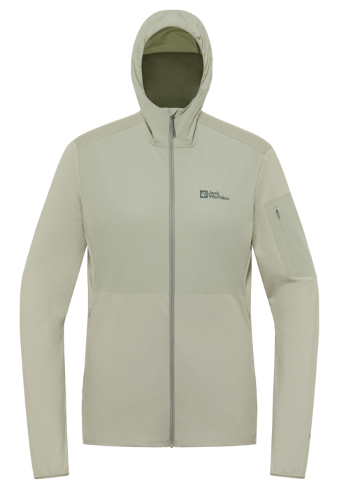 Jack Wolfskin Naisten Prelight Trail hupullinen takki