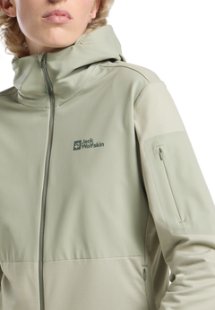 Jack Wolfskin Naisten Prelight Trail hupullinen takki