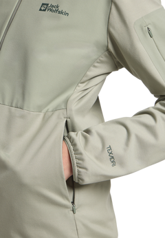 Jack Wolfskin Naisten Prelight Trail hupullinen takki