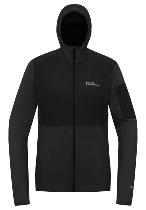 Jack Wolfskin Naisten Prelight Trail hupullinen takki