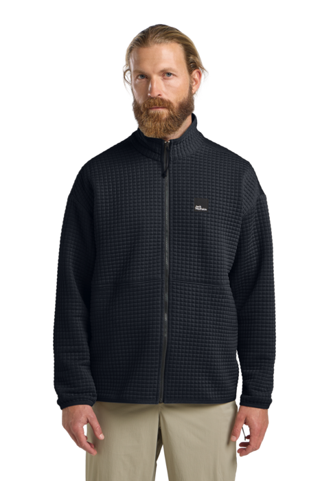 Jack Wolfskin Miesten Mogari vetoketjullinen fleecepaita