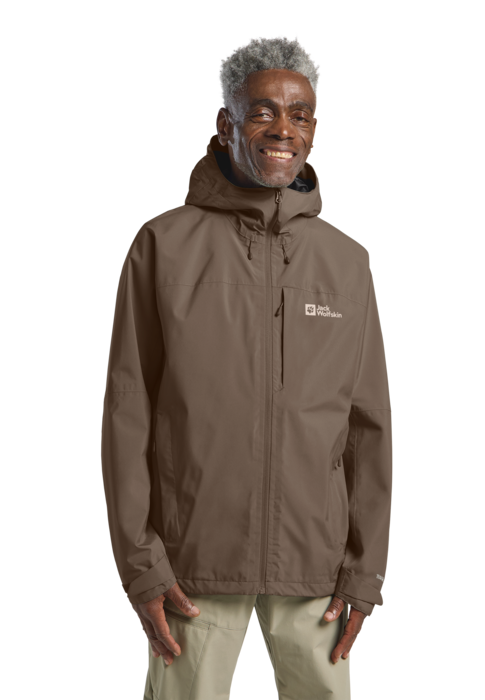 Jack Wolfskin Miesten Tempest 2-kerroksinen kuoritakki