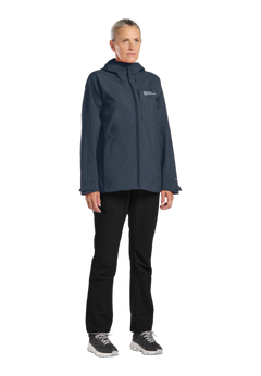 Jack Wolfskin Naisten Tempest 2-kerroksinen kuoritakki