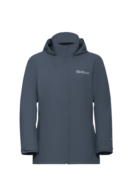 Jack Wolfskin Naisten Trailtime 2-kerroksinen kuoritakki, midnight sky