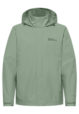 Jack Wolfskin Miesten Trailtime 2-kerroksinen kuoritakki, eucalyptus