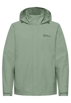 Jack Wolfskin Miesten Trailtime 2-kerroksinen kuoritakki, eucalyptus